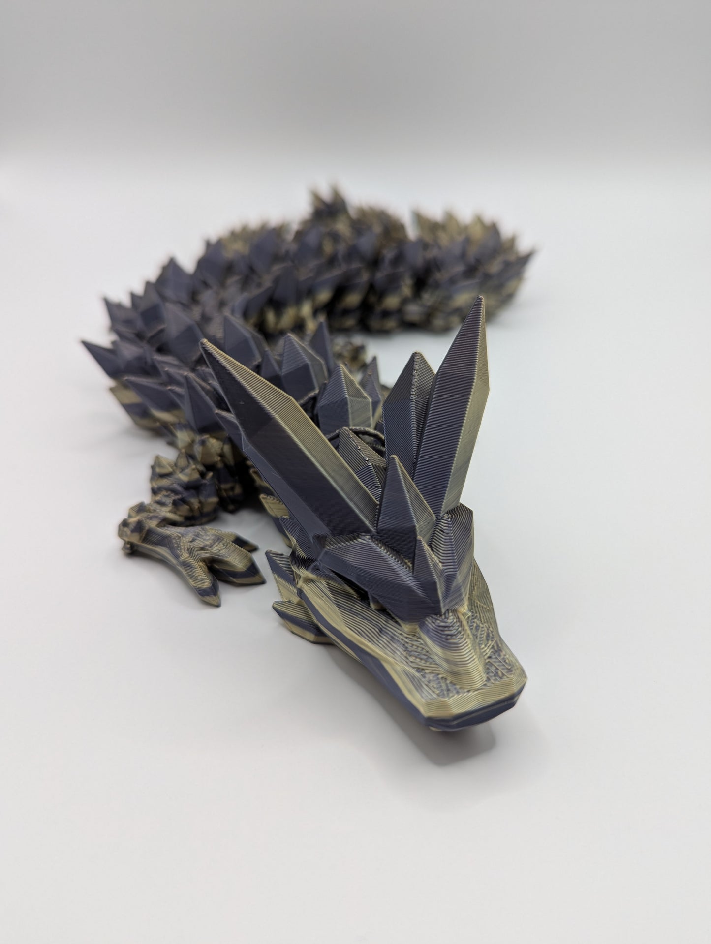 Large Crystal Dragon - Original style - Multicolor