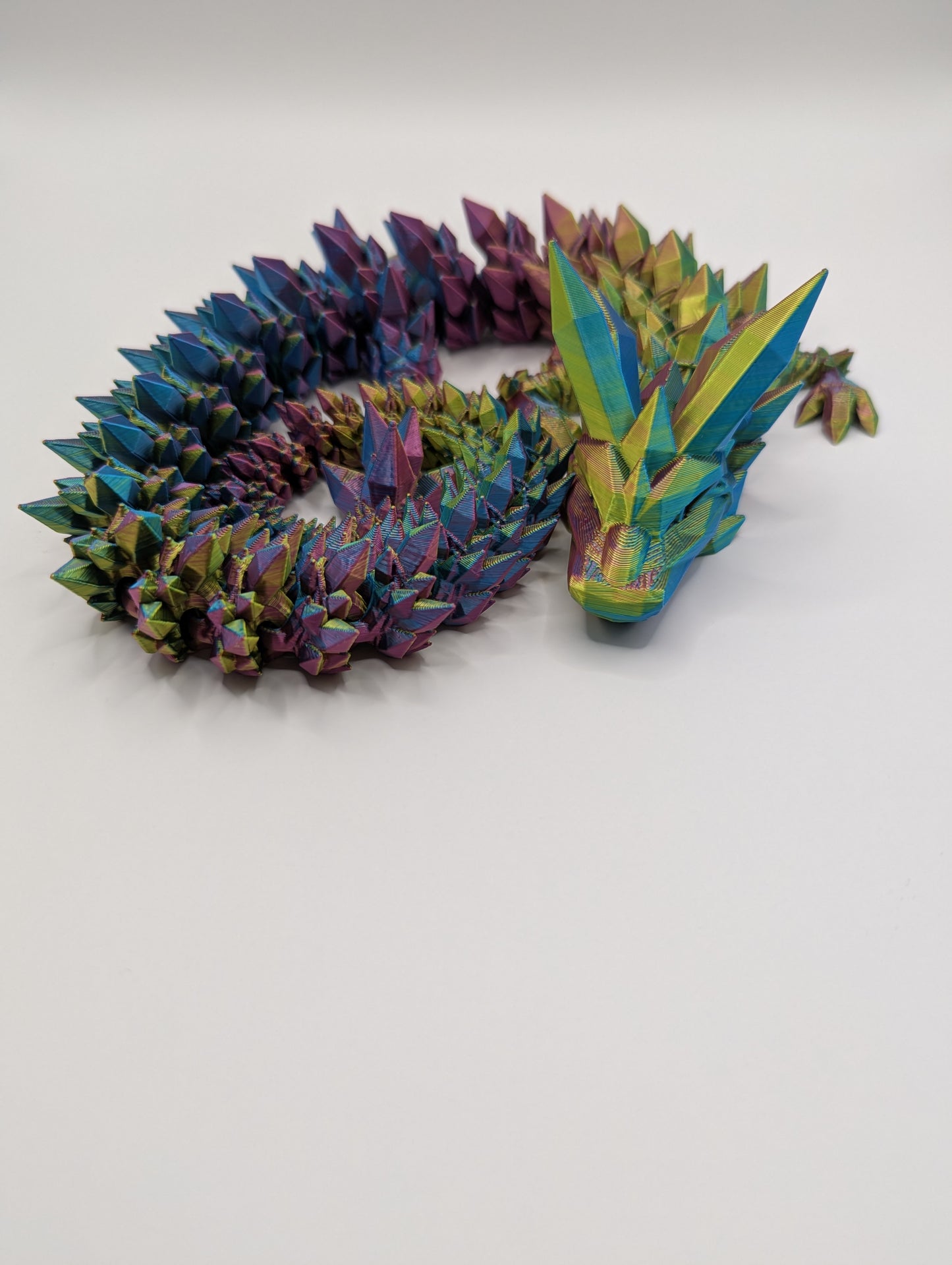 Large Crystal Dragon - Original style - Multicolor