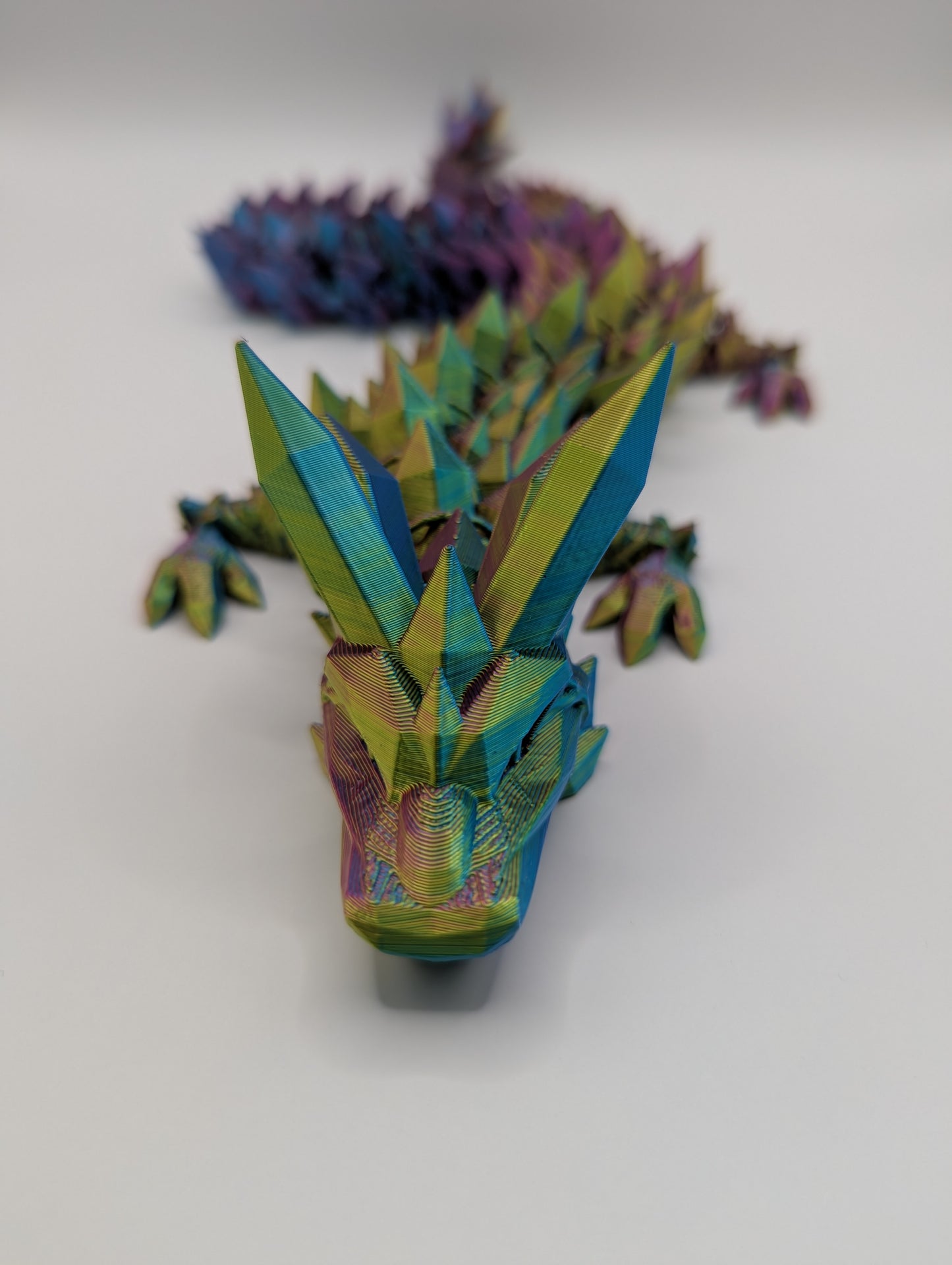 Large Crystal Dragon - Original style - Multicolor