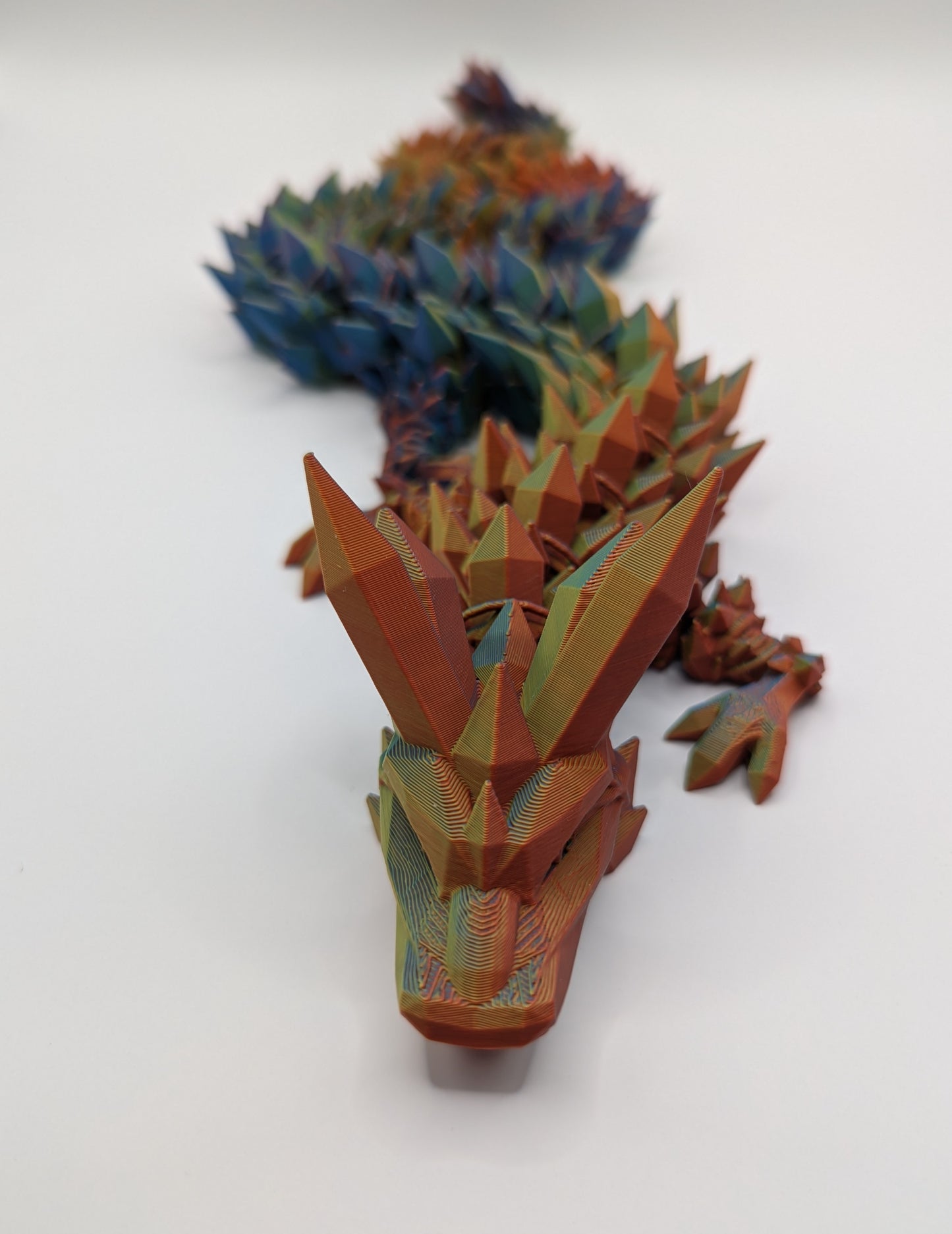 Large Crystal Dragon - Original style - Multicolor