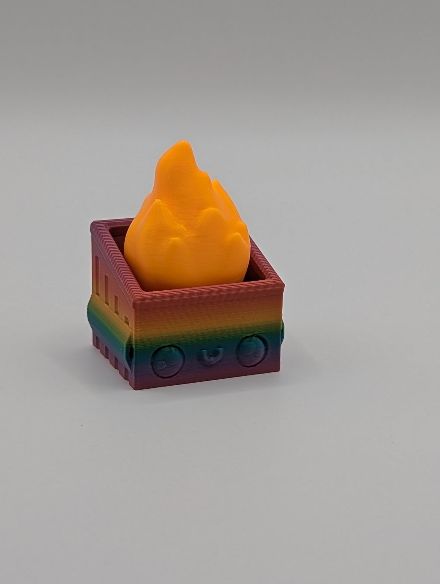 Dumpster fire audible clickers - Multicolor