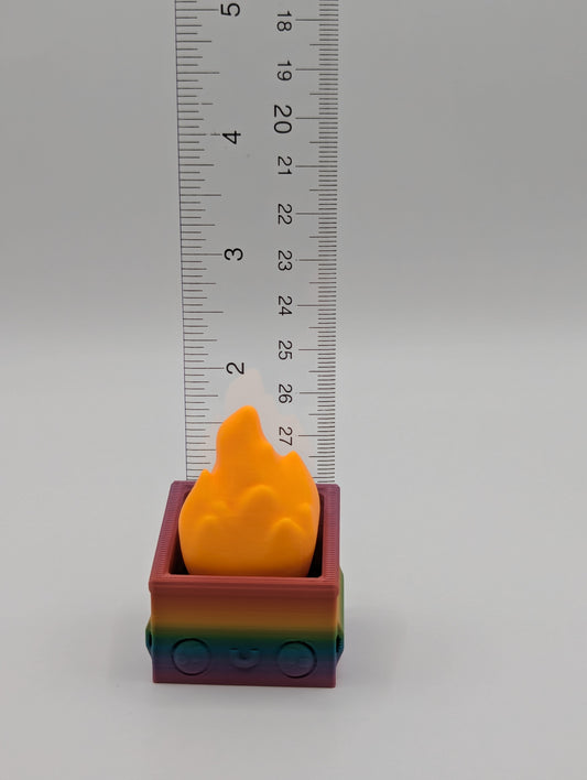 Dumpster fire audible clickers - Multicolor