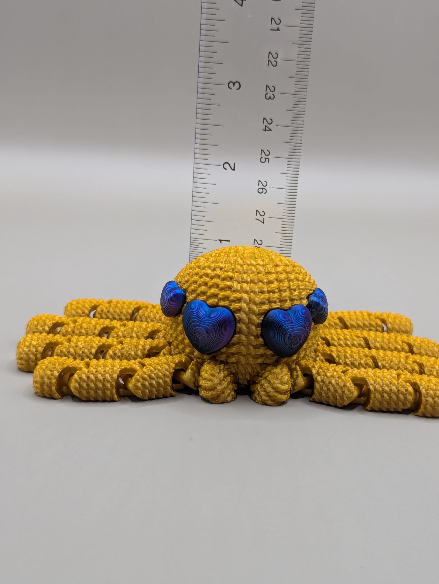 Crochet Style Spider - Heart Eyes
