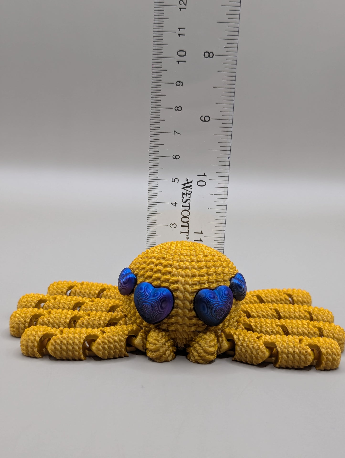 Crochet Style Spider - Heart Eyes