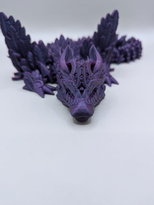 Large Lunar Wing Dragon - Multicolor