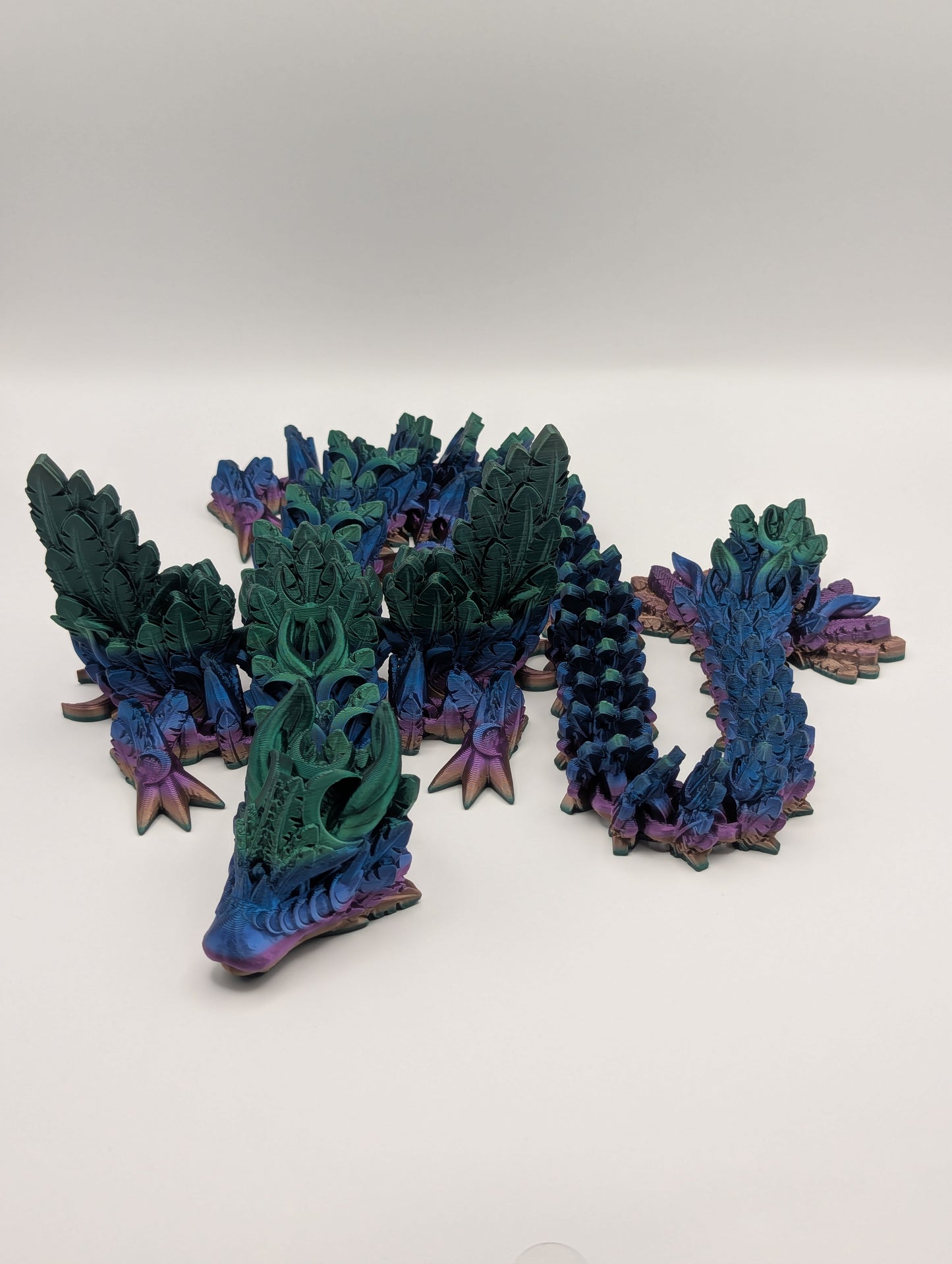 Large Lunar Wing Dragon - Multicolor