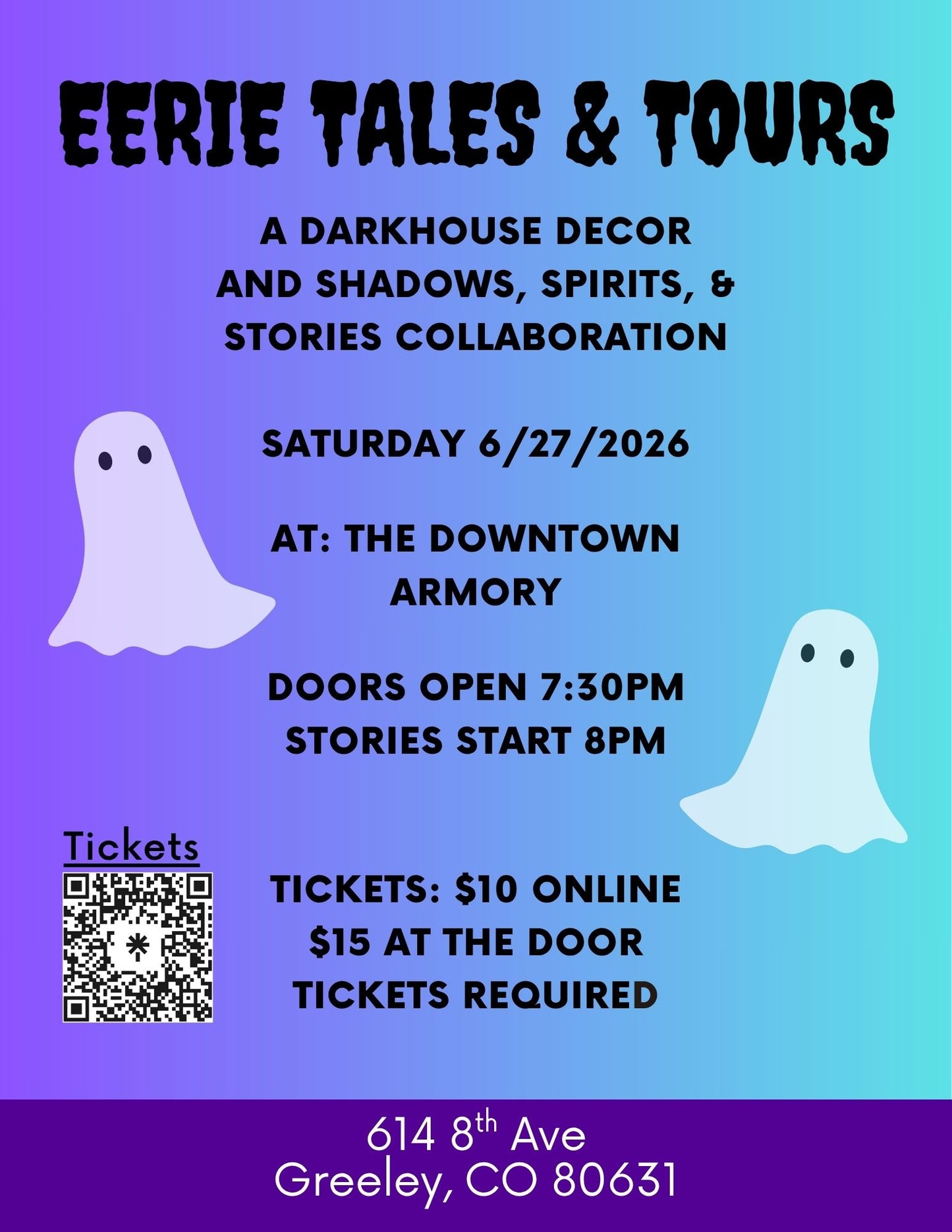 Eerie Tales & Tours 6/27/2026