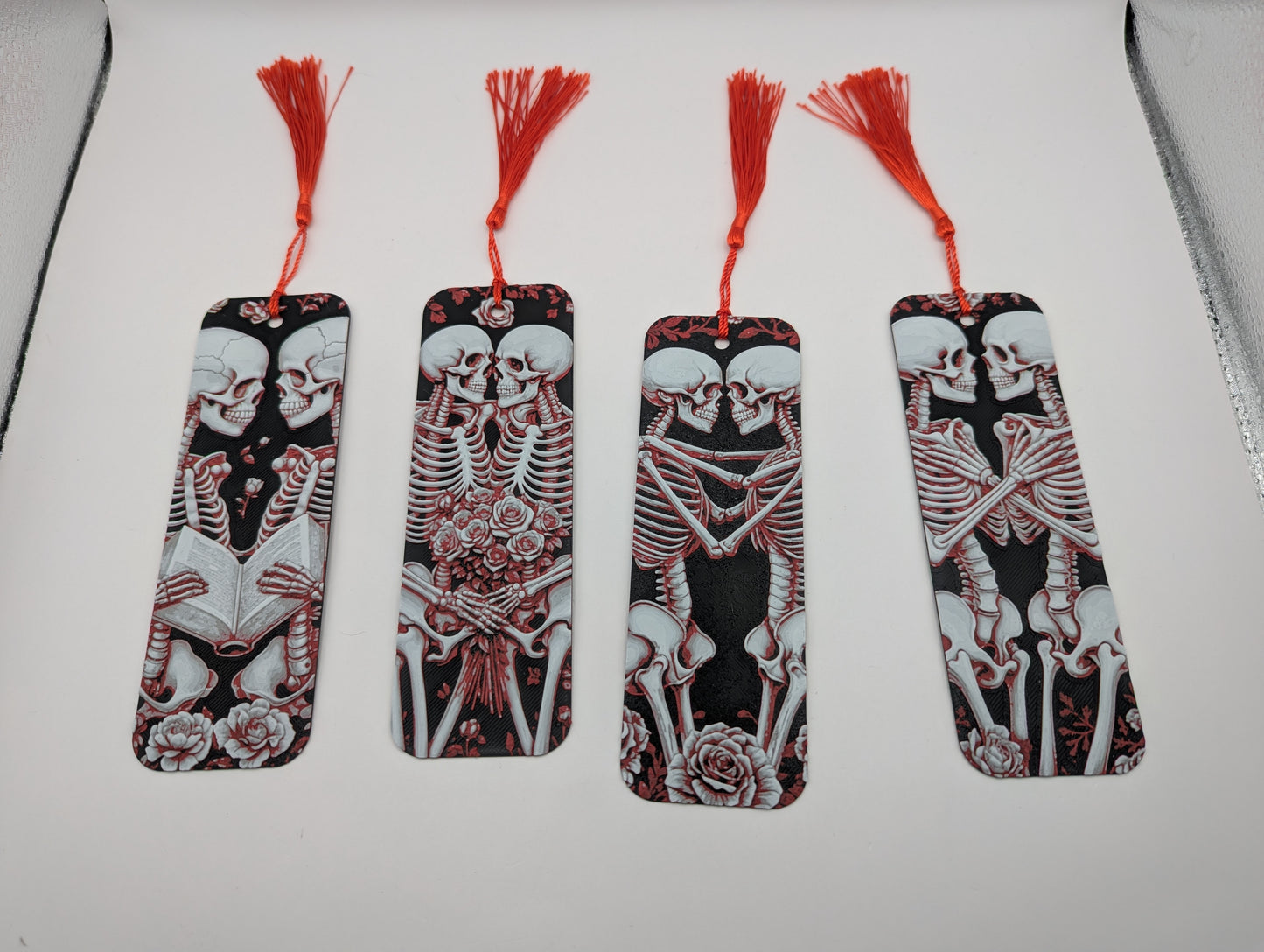 Skeleton Love Bookmarks