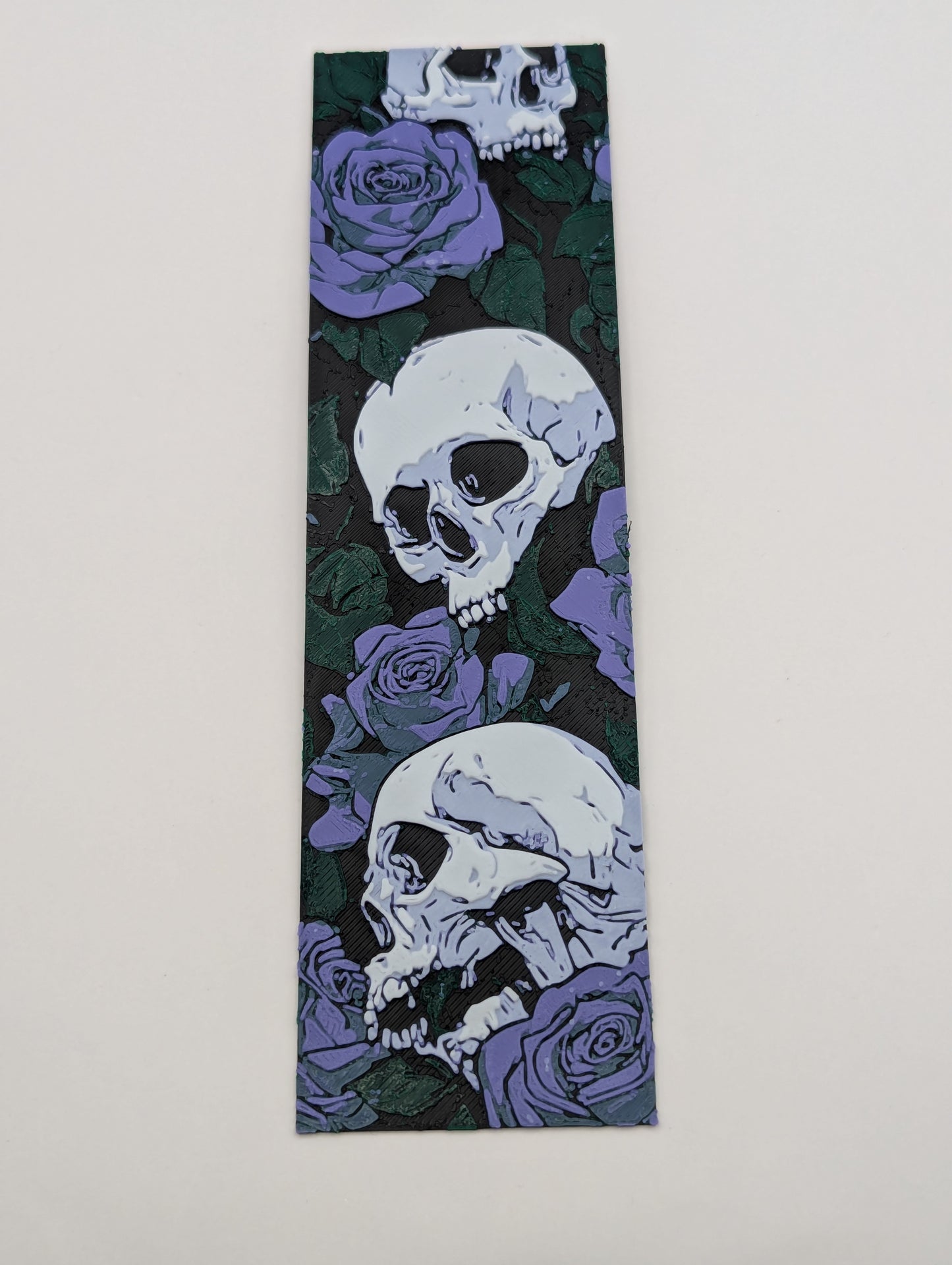 Skull and Rose Bookmarks