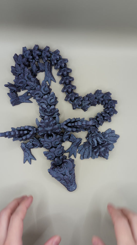 Large Lunar Wing Dragon - Multicolor